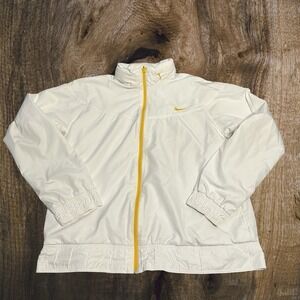 Y2K Nike Live Strong Reversible Windbreaker Jacket Womens XL